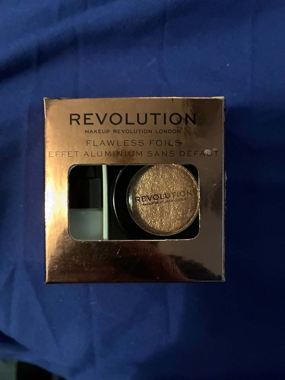 #231 Makeup Revolution Flawless Foils Eyeshadow with Primer - Rebound